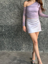 Load image into Gallery viewer, Ruched Mesh Top