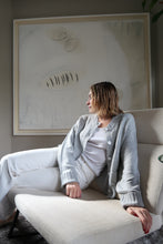 Load image into Gallery viewer, Cashmere Blend Gray Cardigan