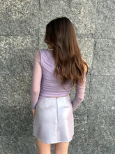 Load image into Gallery viewer, Ruched Mesh Top