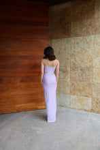 Load image into Gallery viewer, Lavender Cut-Out Maxi Dress