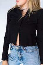 Load image into Gallery viewer, Black Basic Cardigan