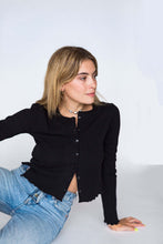 Load image into Gallery viewer, Black Basic Cardigan