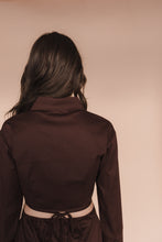 Load image into Gallery viewer, Cut-Out Shirt Dress