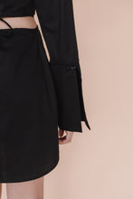 Load image into Gallery viewer, Cut-Out Shirt Dress