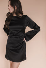 Load image into Gallery viewer, Black Disco Mini Dress