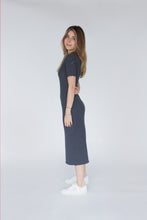 Load image into Gallery viewer, Short Sleeve Wavy Dress