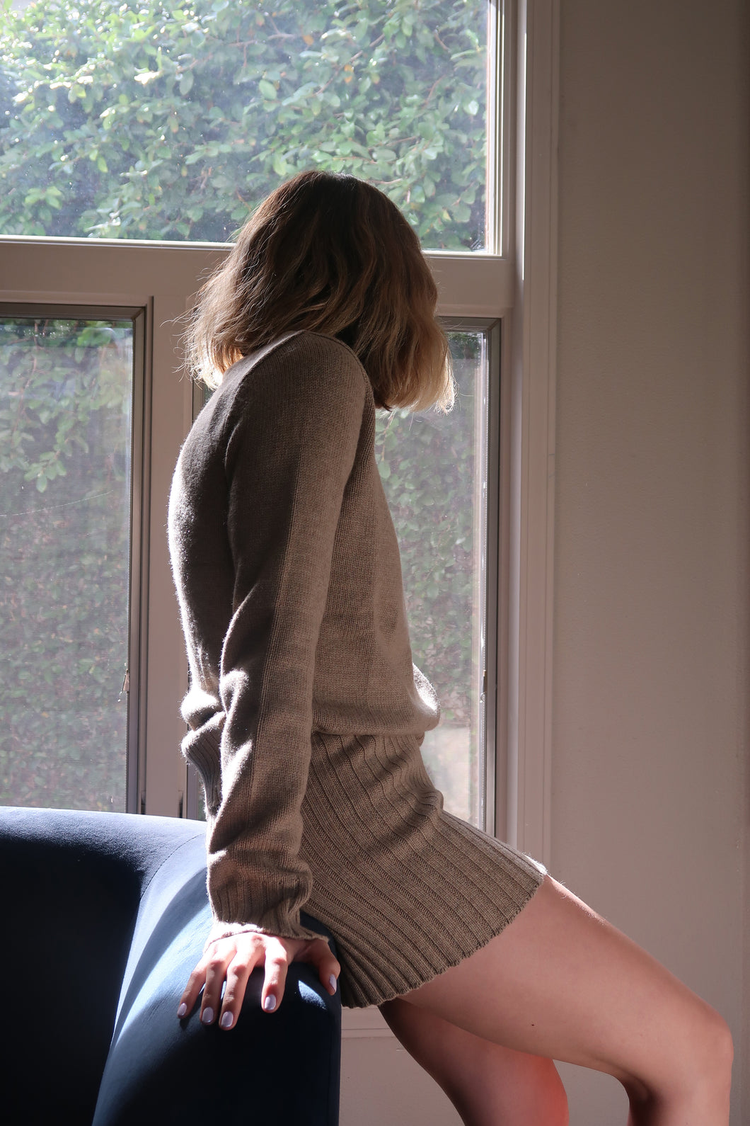 Cashmere Blend Knit Set