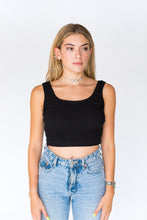 Load image into Gallery viewer, Squared Neck Crop Top
